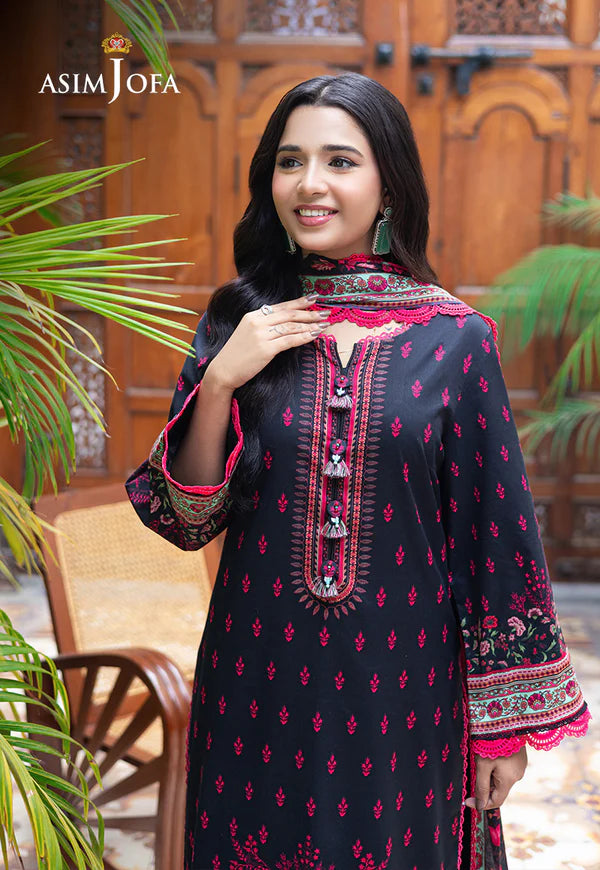 AJUUB-21 PRINTED LAWN 3 PC
