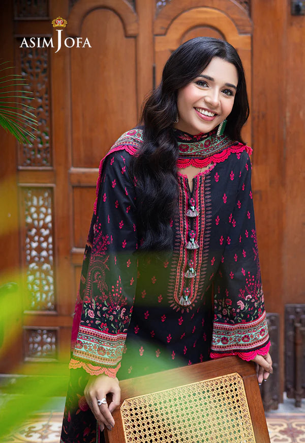 AJUUB-21 PRINTED LAWN 3 PC