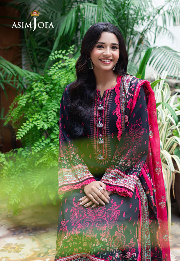 AJUUB-21 PRINTED LAWN 3 PC