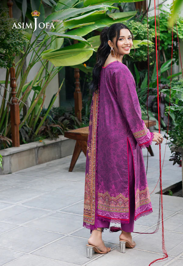 AJUUB-30 PRINTED LAWN 3 PC