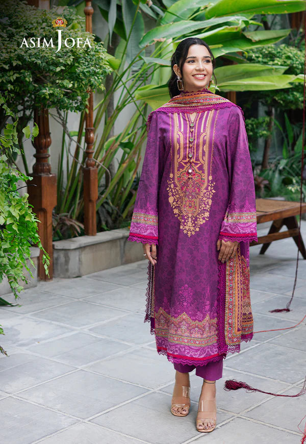 AJUUB-30 PRINTED LAWN 3 PC