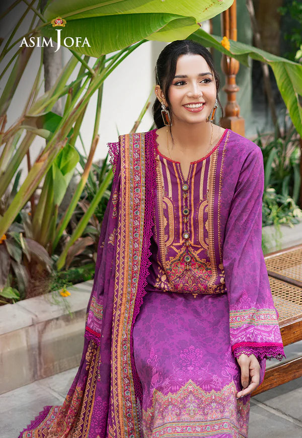 AJUUB-30 PRINTED LAWN 3 PC