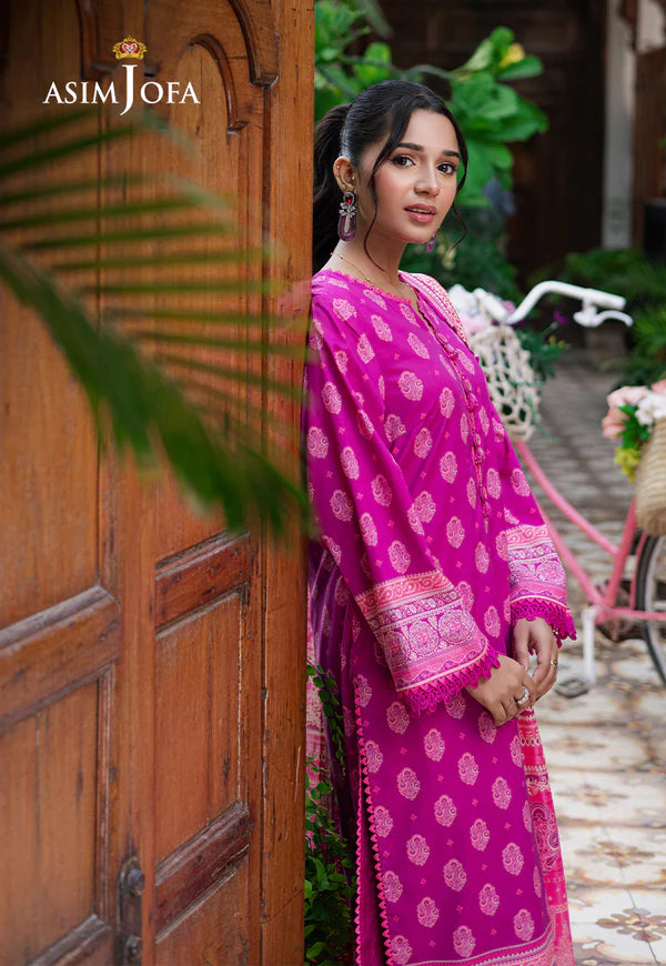 AJUUB-33 PRINTED LAWN 3 PC
