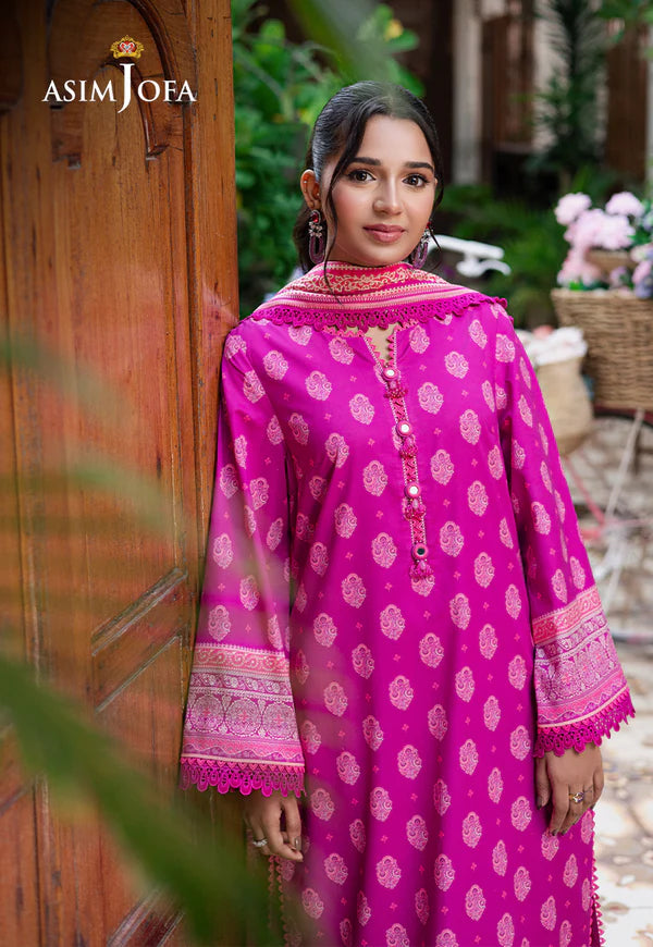 AJUUB-33 PRINTED LAWN 3 PC