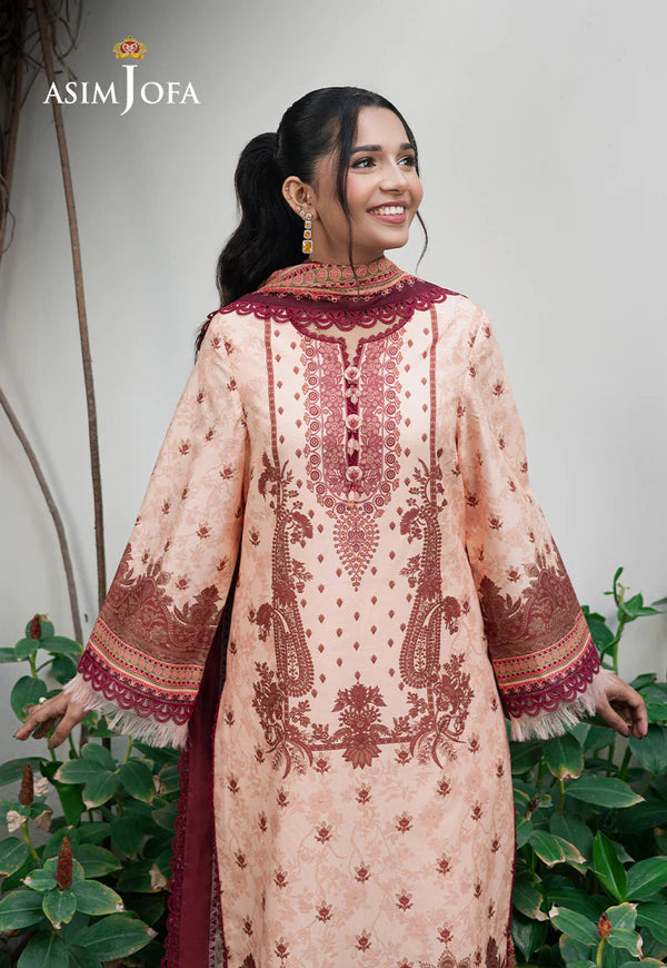 AJUUB-22 PRINTED LAWN 3 PC