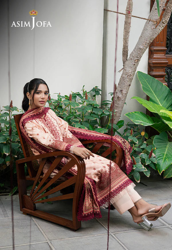 AJUUB-22 PRINTED LAWN 3 PC