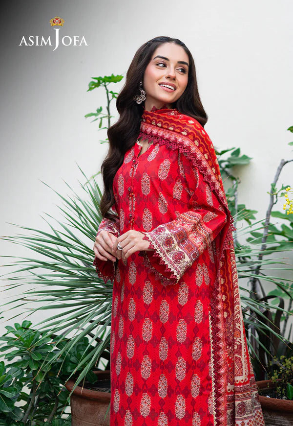 AJUUB-35 PRINTED LAWN 3 PC