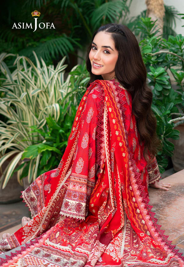 AJUUB-35 PRINTED LAWN 3 PC