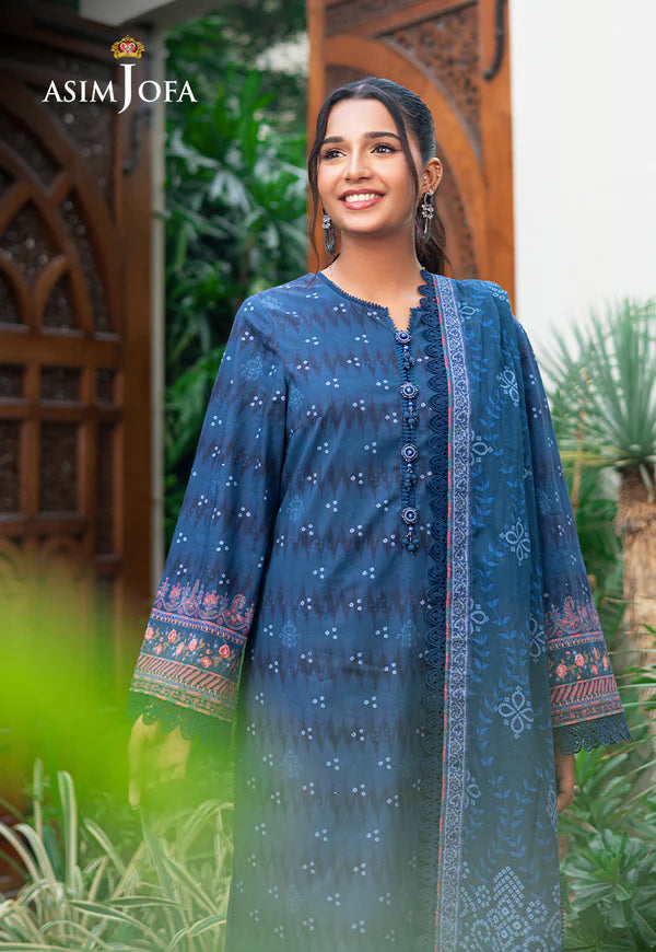 AJUUB-37 PRINTED LAWN 3 PC