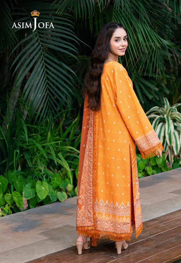 AJUUB-29 PRINTED LAWN 3 PC