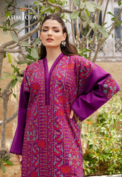 AJPB-191 PRINTED EMBROIDERED CAMBRIC STITCHED 2PCS