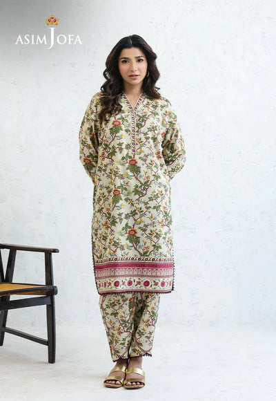 AJPB-206 PRINTED CAMBRIC STITCHED 2PCS