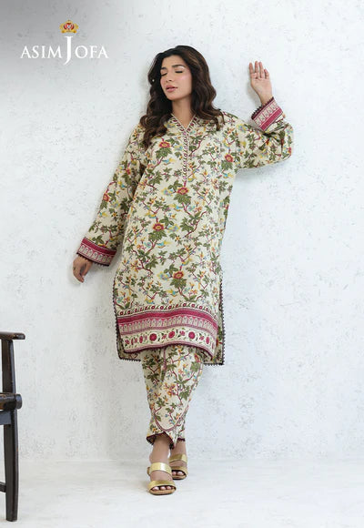 AJPB-206 PRINTED CAMBRIC STITCHED 2PCS