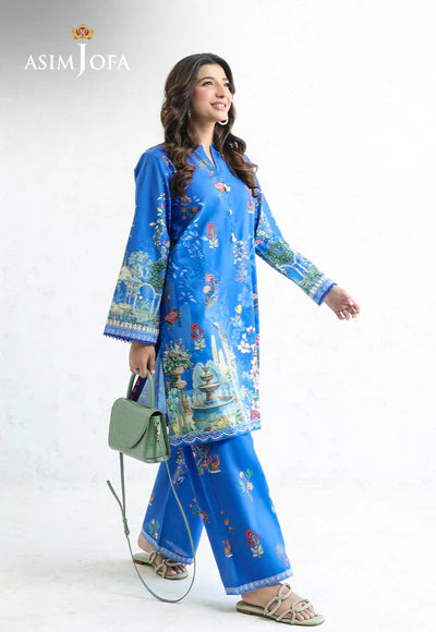 AJPB-215 PRINTED CAMBRIC STITCHED 2PCS