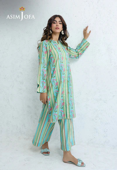 AJPB-204 PRINTED CAMBRIC STITCHED 2PCS