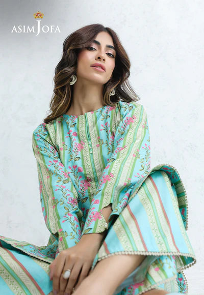 AJPB-204 PRINTED CAMBRIC STITCHED 2PCS