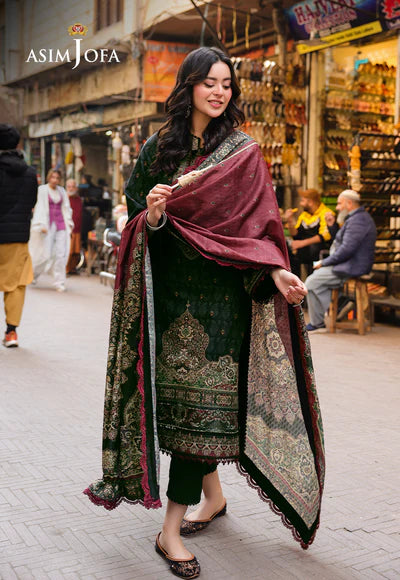 AJUBF-54 DIGITAL PRINTED LAWN 2 PCS