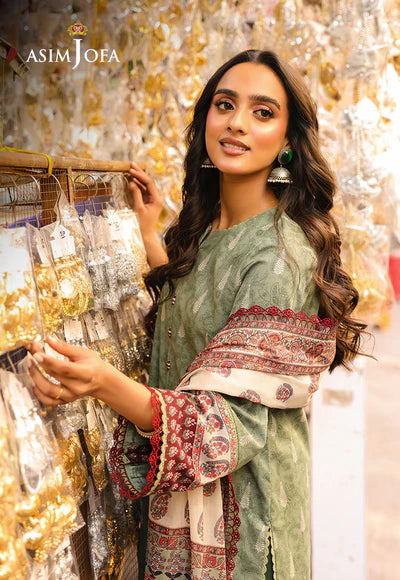 AJUBF-77 DIGITAL PRINTED LAWN 3 PCS