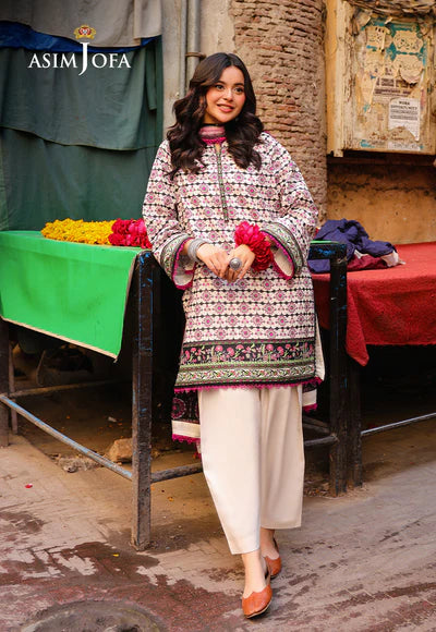 AJUBF-91 DIGITAL PRINTED LAWN 3 PCS