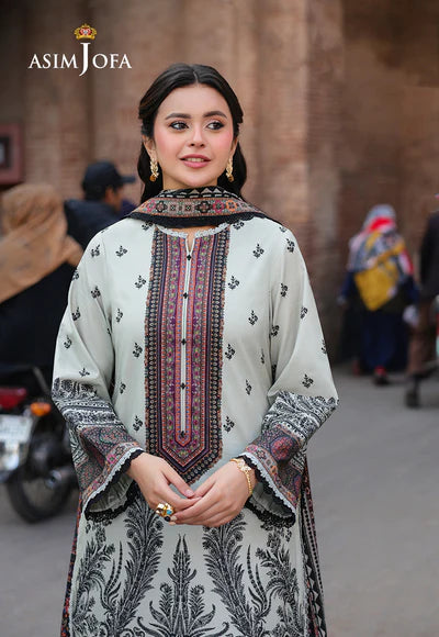 AJUBF-56 DIGITAL PRINTED LAWN 2 PCS