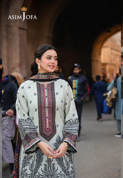 AJUBF-56 DIGITAL PRINTED LAWN 2 PCS