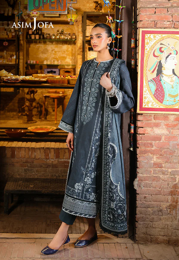 AJUBF-76 DIGITAL PRINTED LAWN 3 PCS