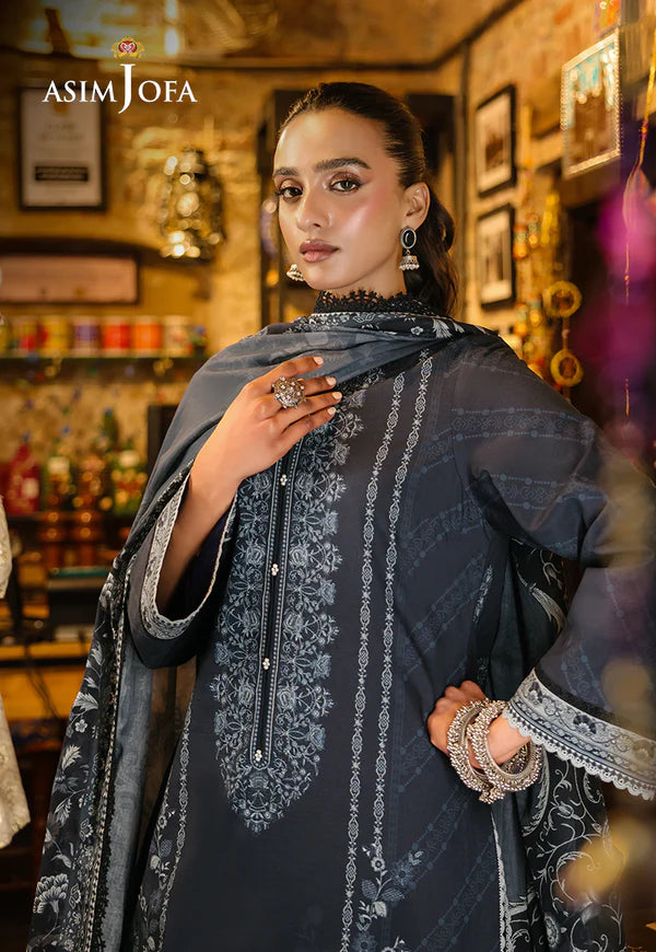 AJUBF-76 DIGITAL PRINTED LAWN 3 PCS