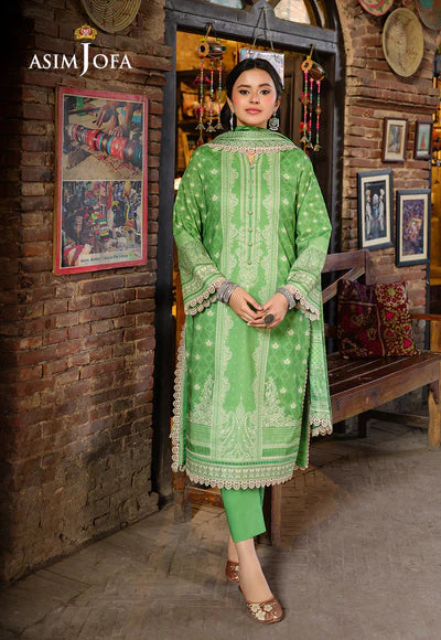 AJUBF-53 DIGITAL PRINTED LAWN 2 PCS