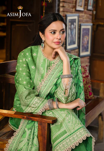 AJUBF-53 DIGITAL PRINTED LAWN 2 PCS