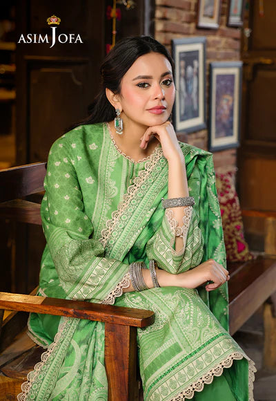 AJUBF-53 DIGITAL PRINTED LAWN 2 PCS