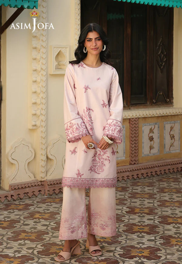 AJUBF-03 EMBROIDERED JACQUARD 2 PCS