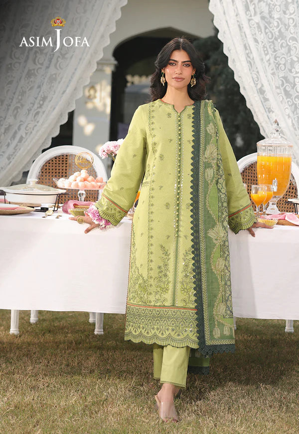 AJUBF-16 EMBROIDERED DOBBY 3 PCS