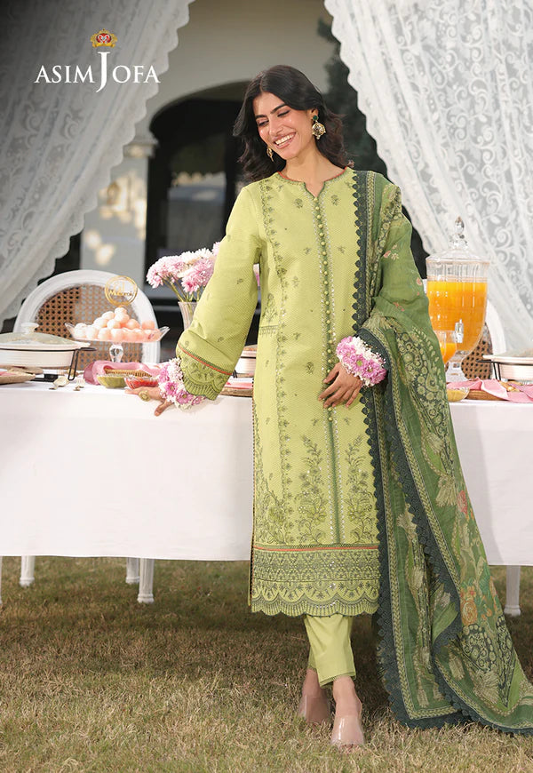 AJUBF-16 EMBROIDERED DOBBY 3 PCS