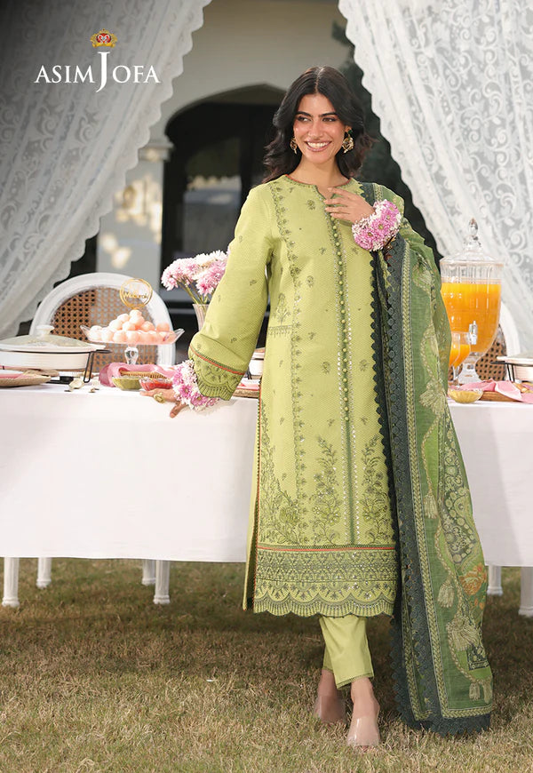 AJUBF-16 EMBROIDERED DOBBY 3 PCS