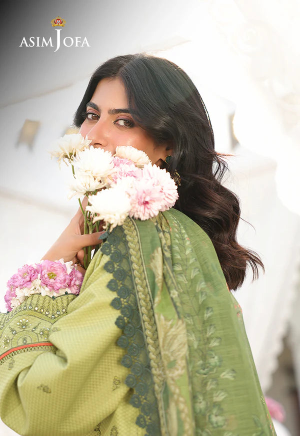 AJUBF-16 EMBROIDERED DOBBY 3 PCS