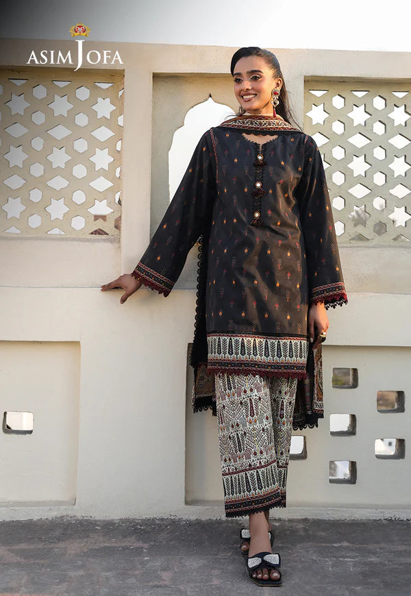 AJUBF-71 DIGITAL PRINTED LAWN 3 PCS