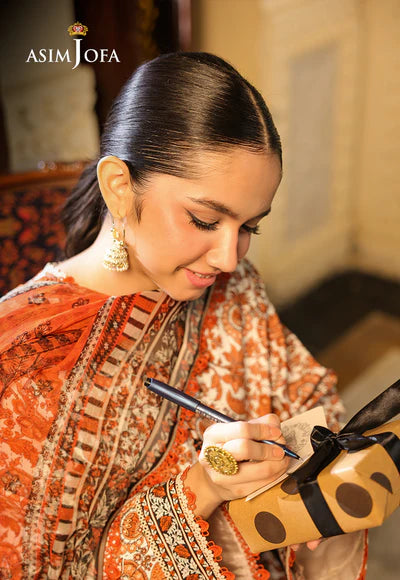 AJUBF-89 DIGITAL PRINTED LAWN 3 PCS