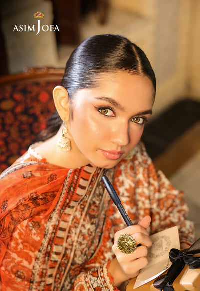 AJUBF-89 DIGITAL PRINTED LAWN 3 PCS