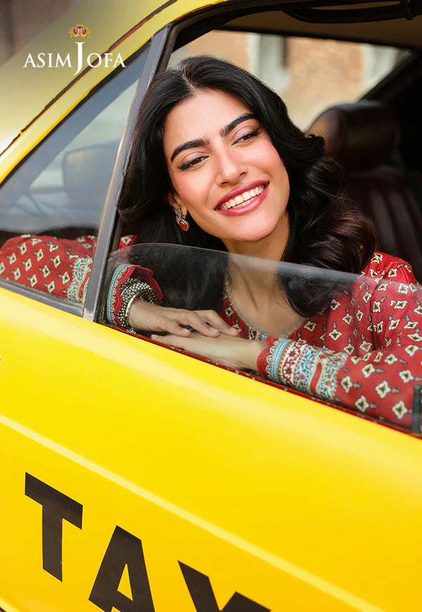 AJUBF-62 DIGITAL PRINTED LAWN 2 PCS