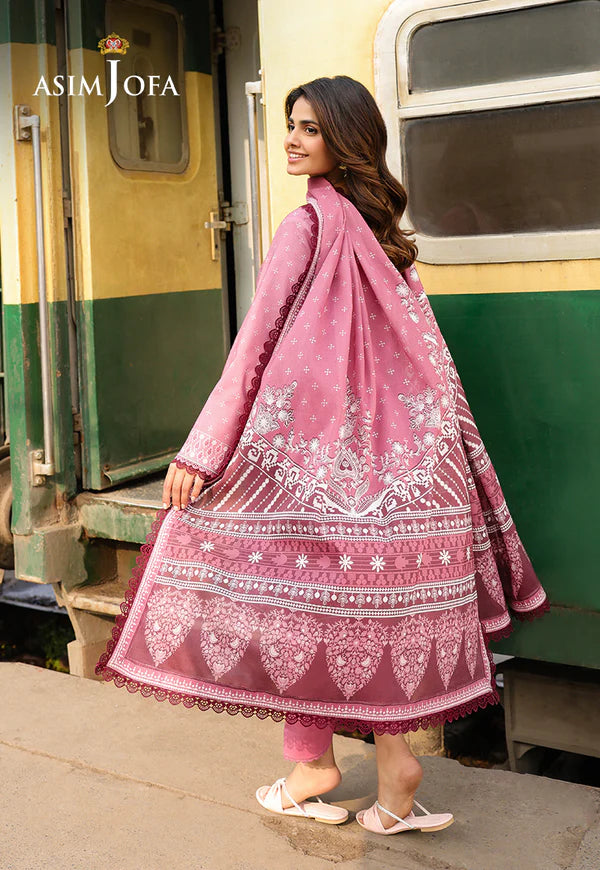 AJUBF-67 DIGITAL PRINTED LAWN 3 PCS