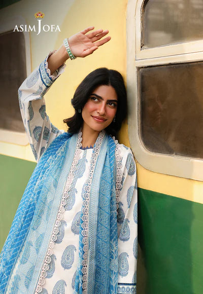 AJUBF-90 DIGITAL PRINTED LAWN 3 PCS