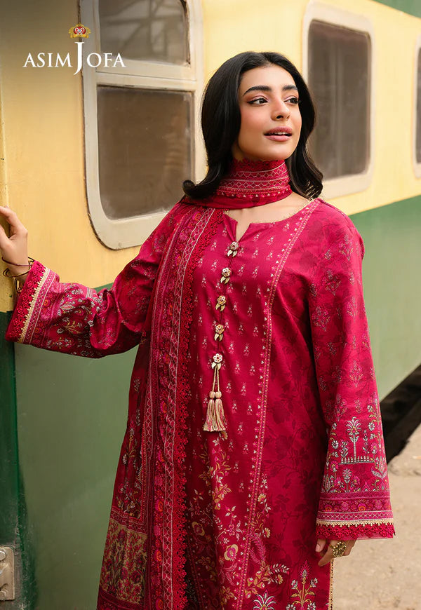 AJUBF-84 DIGITAL PRINTED LAWN 3 PCS