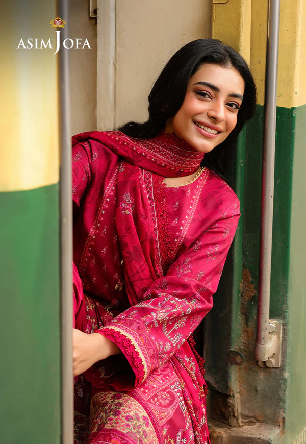 AJUBF-84 DIGITAL PRINTED LAWN 3 PCS