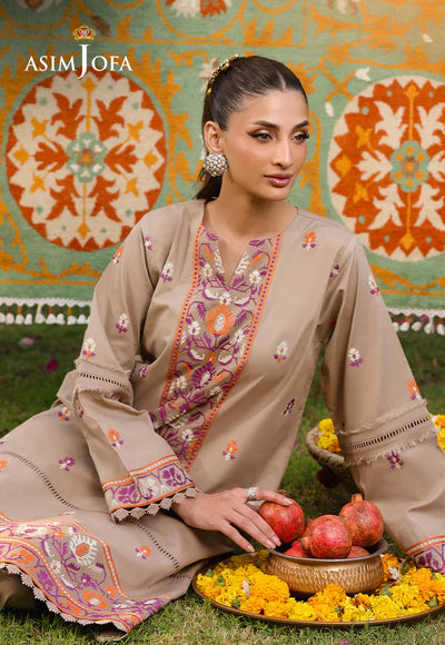 AJPB-181 EMBROIDERED CAMBRIC STITCHED 2PCS