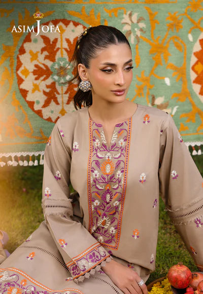 AJPB-181 EMBROIDERED CAMBRIC STITCHED 2PCS