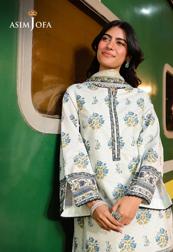 AJUBF-68 DIGITAL PRINTED LAWN 3 PCS