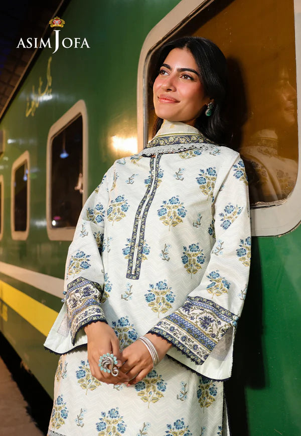 AJUBF-68 DIGITAL PRINTED LAWN 3 PCS