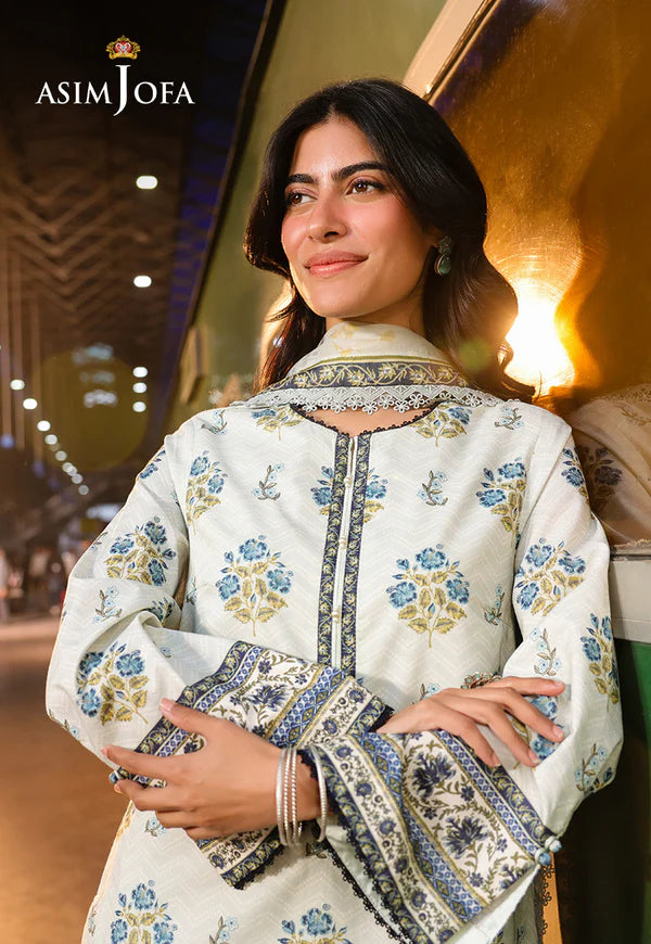 AJUBF-68 DIGITAL PRINTED LAWN 3 PCS