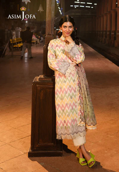 AJUBF-87 DIGITAL PRINTED LAWN 3 PCS