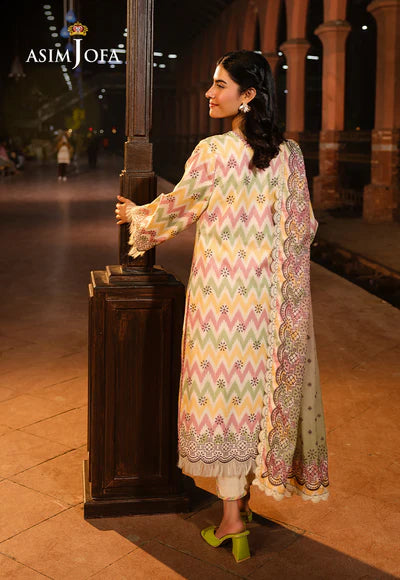 AJUBF-87 DIGITAL PRINTED LAWN 3 PCS